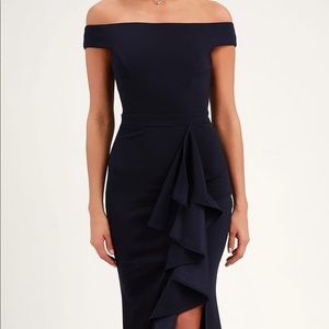 Lulu’s Off the Shoulder Formal